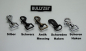 Bullyzei Leine PVC 20mm x 0,8m mit Schlaufe, Neon-Grün